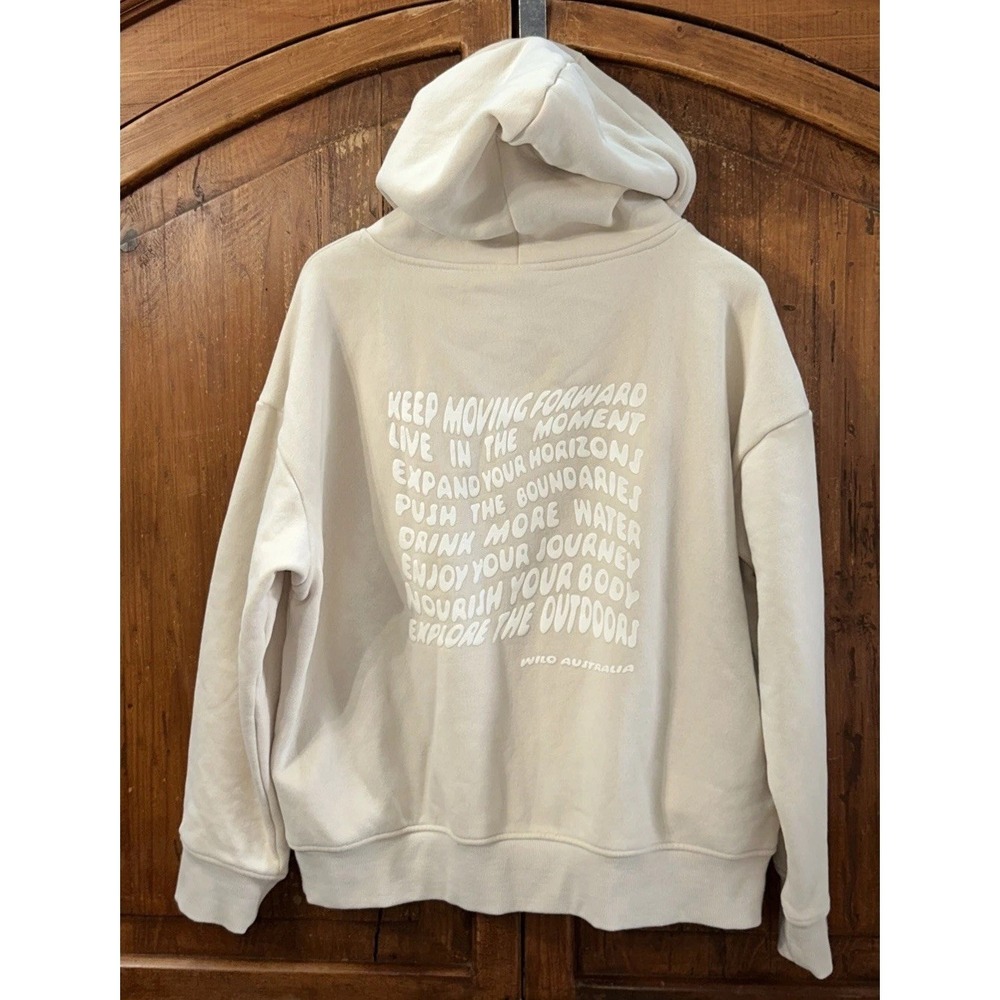 Women's WILO The Label Hooded Sweatshirt WILO WELLNESS CLUB Oversized Hoodie Med